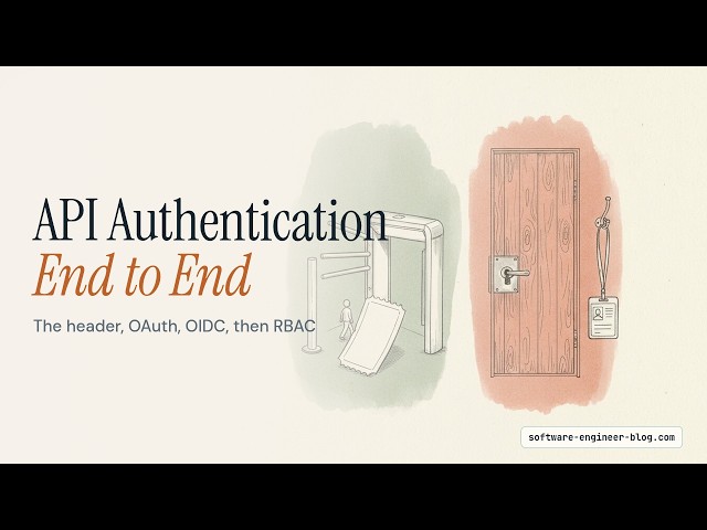 API Authentication End to End — Explained in Detail