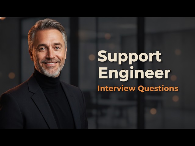 Top 5 Support Engineer Interview Questions and Answers + Free PDF