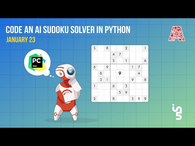 Code an AI Sudoku Solver in Python