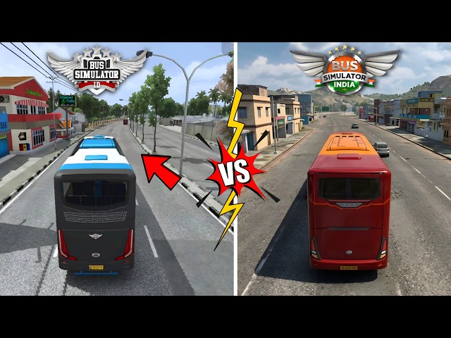 Bus Simulator India VS Bus Simulator Indonesia BEST COMPARISON & DEFERENCE