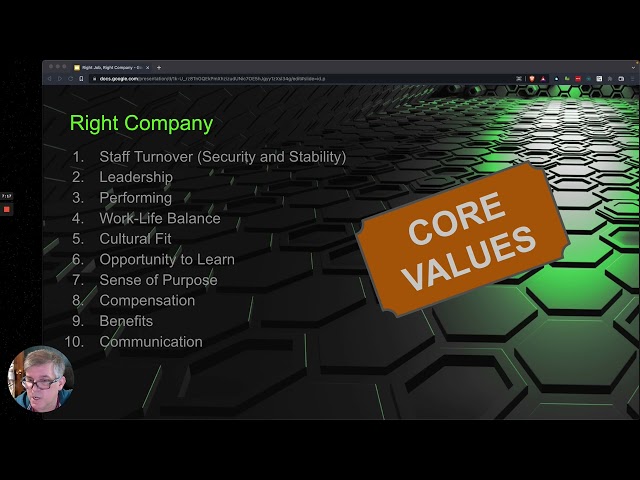 Right Job, Right Company