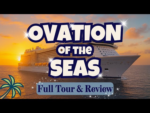 Ovation of the Seas Full Tour and Honest Review 🚢 | The Cruise Ship We Didn’t Expect to Love