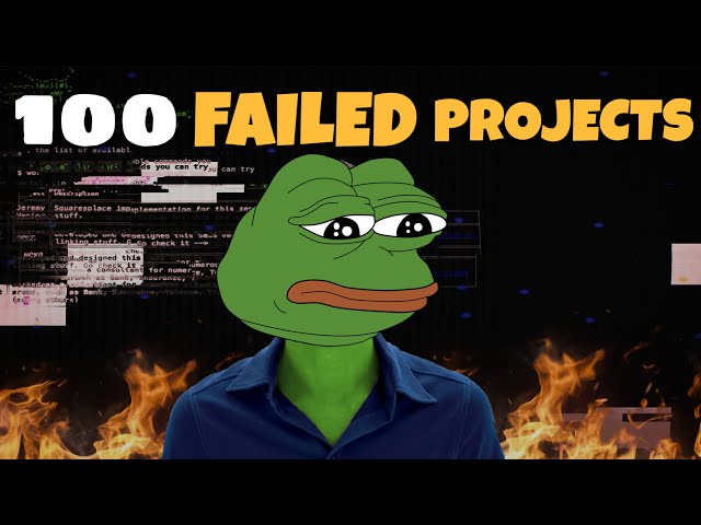 Things I Learned After Failing 100 Coding Projects.