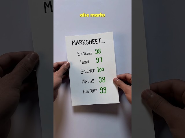 3 Tips to Score Highest Marks in Exams🔥 #studytips #exams #study