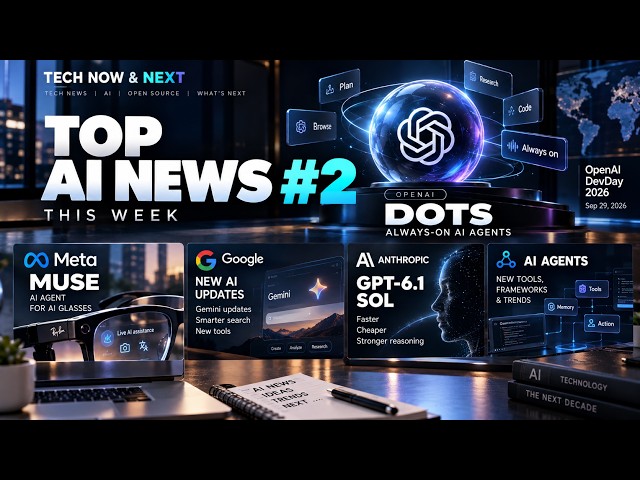 Tech News of the Day — OpenAI Dots & Sol, Astra on Hold, Meta Enterprise, Nvidia Agent Fence |Sep 30
