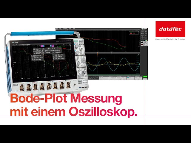 Measuring a Bode/control loop response using a Tektronix MSO6 oscilloscope