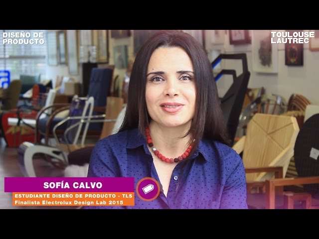 #SoyTLS: Sofía Calvo - Finalista de concurso mundial de diseño