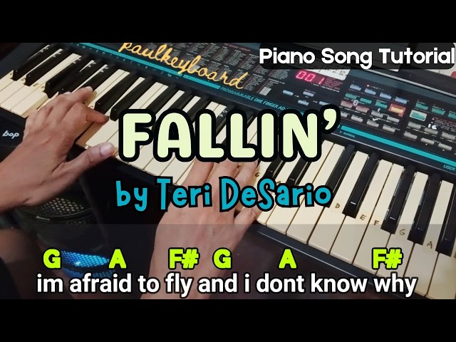 FALLIN' - By Teri DeSario │ Piano Song Tutorial
