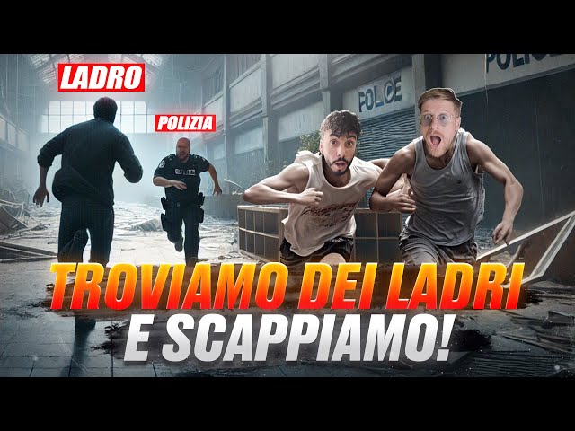 WE FIND THIEVES STEALING FROM AN ABANDONED SHOPPING MALL - WE ARE SPEECHLESS AND RUN AWAY!