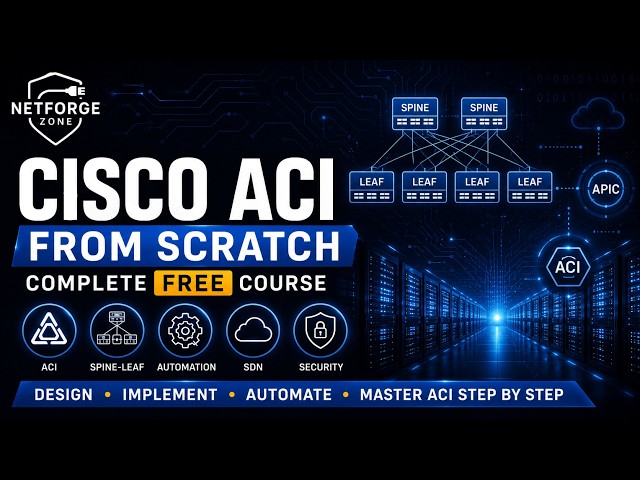 Cisco ACI From Scratch – Complete FREE Course Introduction | Day 0