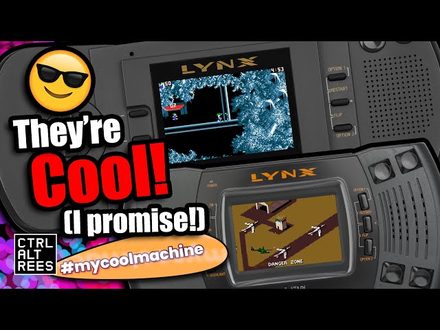 The Atari Lynx: Cooler Than You Think! #mycoolmachine