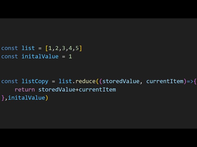 Array Reducing In JavaScript