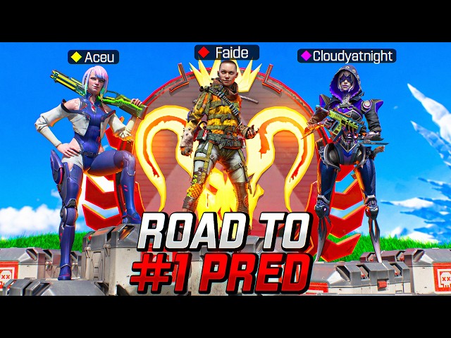 Road to Rank 1 Apex Predator ft. Aceu & Cloudy