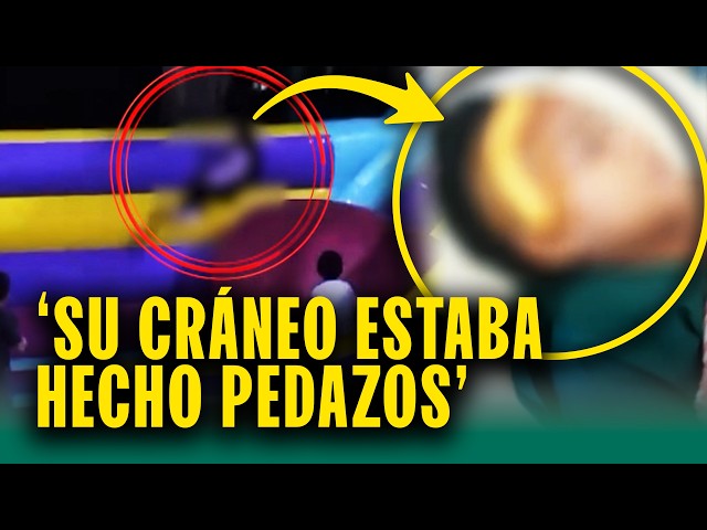 Vida de niña en riesgo tras accidente en juegos inflables de parque en Lima