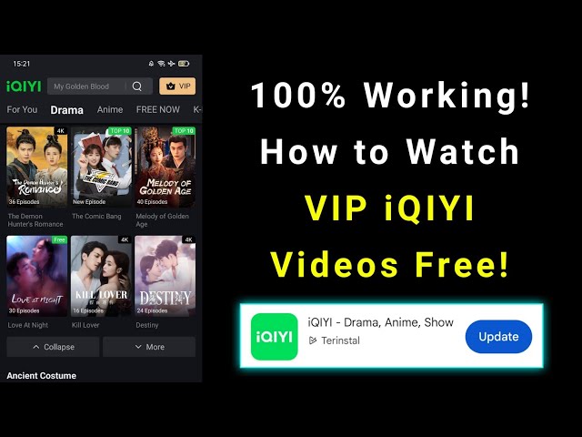 How to Watch Iqiyi Vip for Free | How to Watch Vip Videos on Iqiyi for Free