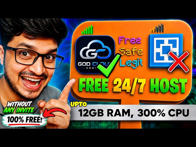 How To Make Free Minecraft Server 24/7 JAVA + PE Cracked | Best Free 24/7 Minecraft Server 🟢