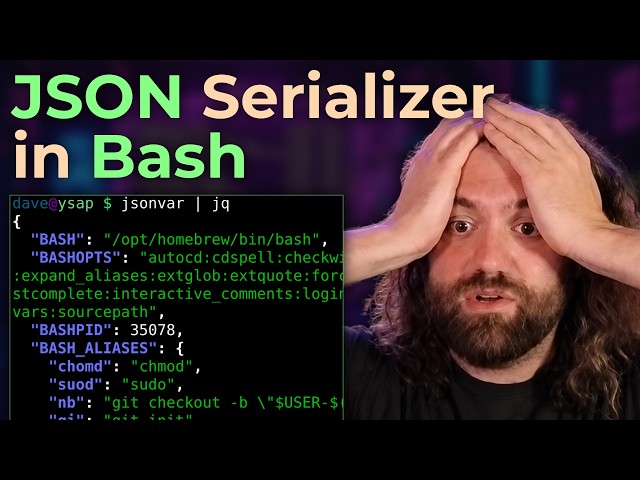 I Wrote a JSON Serializer in Pure Bash