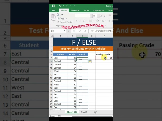 IF / ELSE Condition In Excel | Excel Formula
