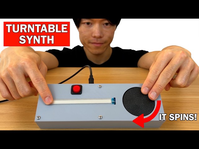 I made a turntable synth