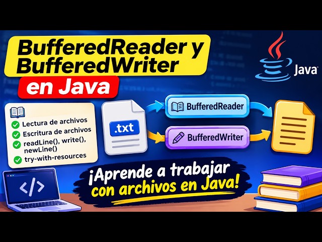 Demostración del uso del BufferedReader y BuffereWriter en java