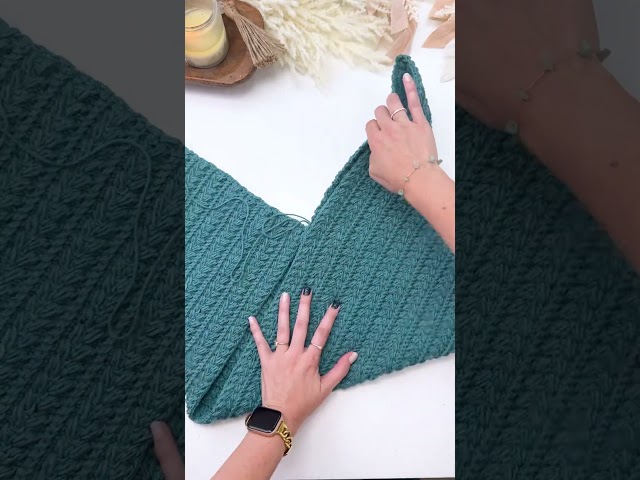 New Crochet Easy Bag Pattern! 2 Sizes + Video Tutorial