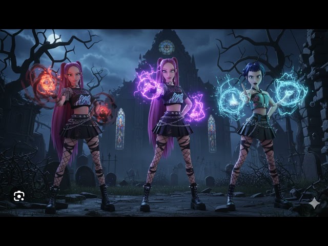 KPop Demon Hunters 2 Huntrix go Full on Punk Goth