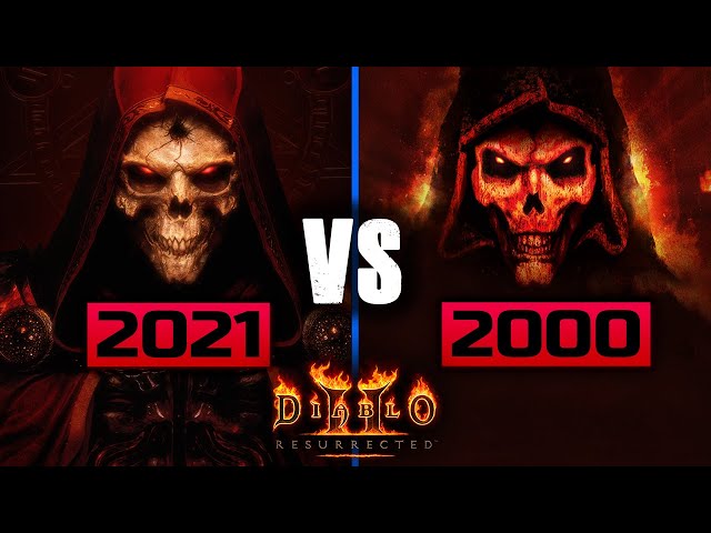 Diablo 2 Resurrected VS Original - GRAPHICS COMPARISON & REVIEW