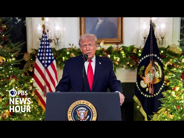 Fact-checking Trump's claims in his politically charged prime-time speech