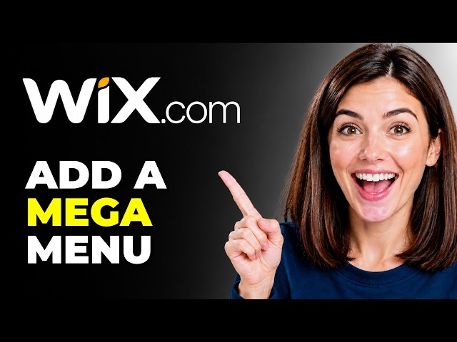 How to Add A Mega Menu In Wix