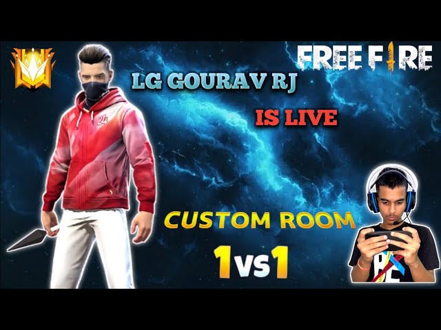 🔴LIVE NOW  Free Fire  CS RANK PUSH 4v4 Custom Room 💥 Join Fast😍  #freefire #totalgaming #gyangaming