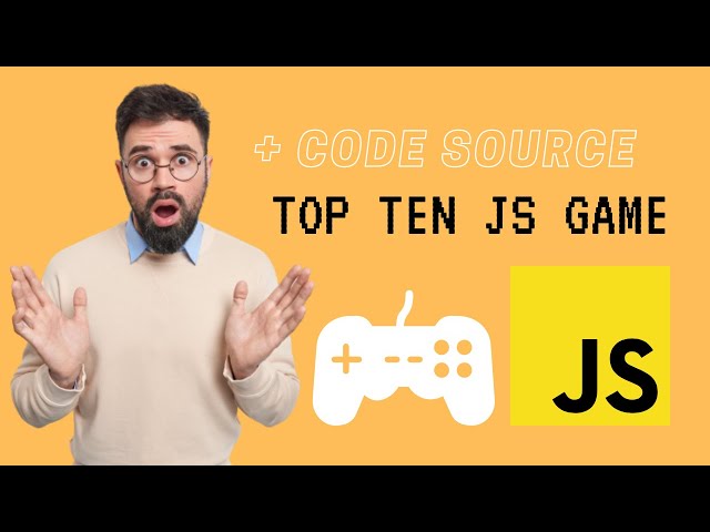 Top Ten Game Using Html5  & JavaScript + Code Source