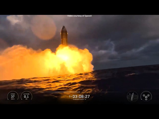 Starship reentry and landing, 28 September 2026