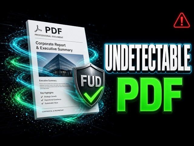 Hack Anyone with a PDF: Full RAT Building Tutorial & PDF Dropper Guide