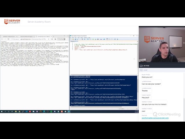 PowerShell Live Training - APIs and Web Requests