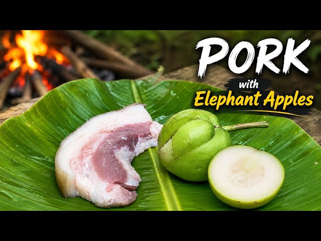 PORK with Elephant Apples | Traditional Village Style Pork Curry