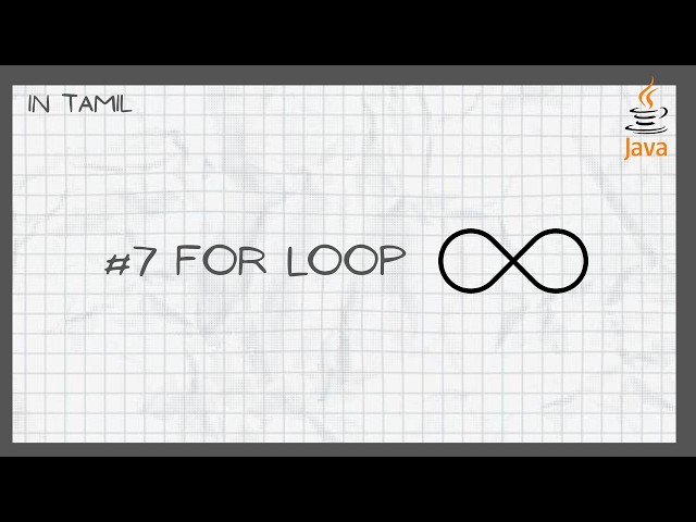 Java Full Course in Tamil for Beginners 2026 | For Loop | Episode 7