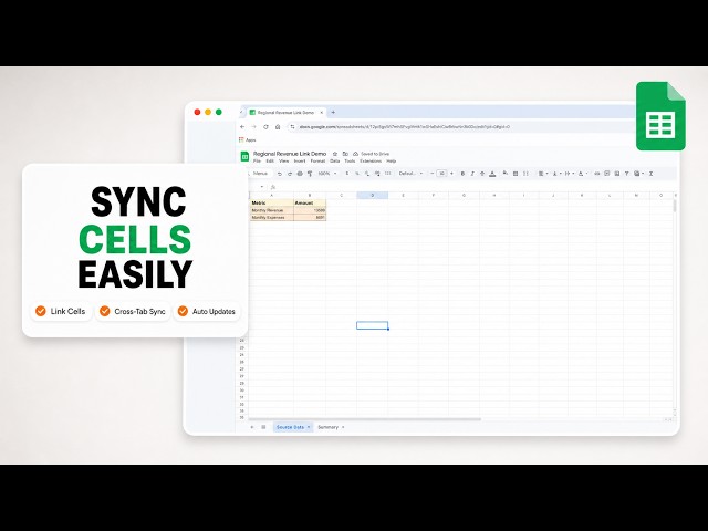 How to Link Cells in Google Sheets (Maintain Dynamic References)