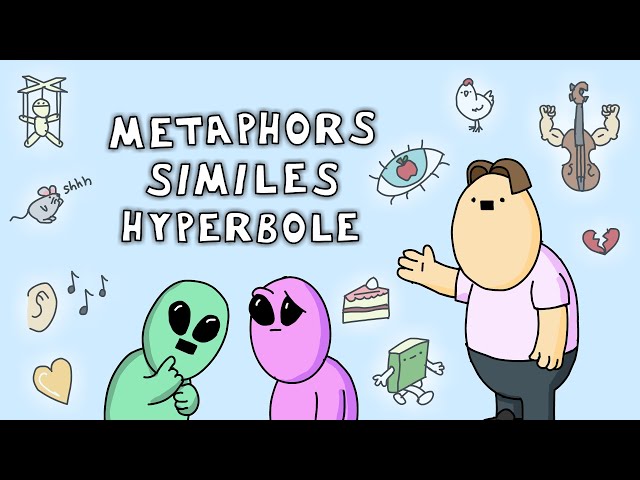 Metaphors, Similes & Hyperbole: Figurative Language Explained