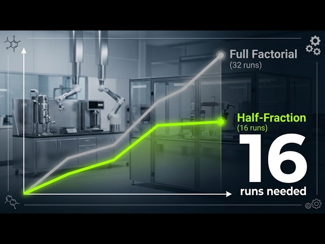 Confounding and the Half-Fraction: Running Factorial Experiments When Your Budget Won't Grow