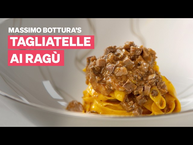 Massimo Bottura's Tagliatelle al Ragù Recipe | MasterClass