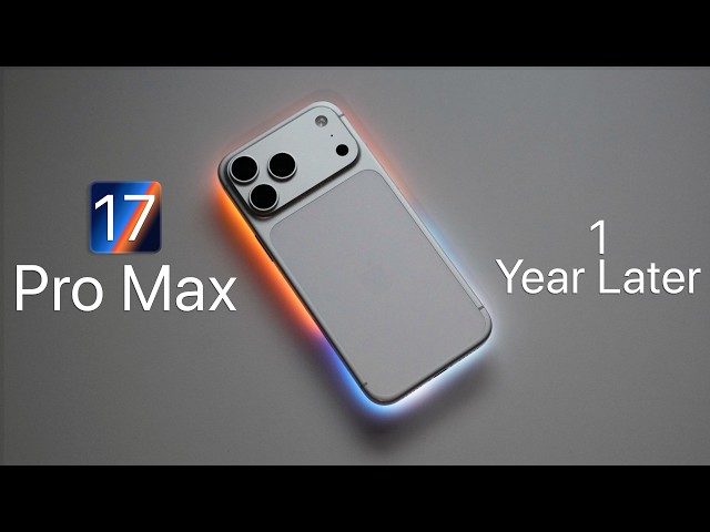 iPhone 17 Pro Max - 1 Year Later (The Honest Review)