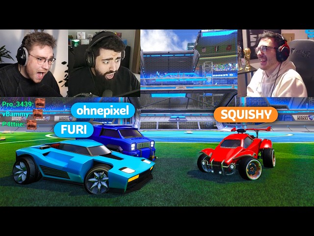 2 Noobs vs 1 Pro, But We Make it Impossible For Him...