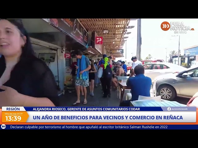 CODAR Community Affairs Manager on benefits for businesses in Reñaca