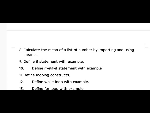 Computer Part 1 ICS(A) Test Review 19 9 2025