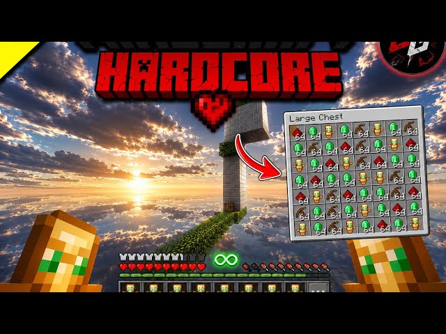I made the easiest raid farm in Minecraft hardcore....#2