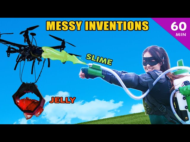 Messy Inventions designed by Kids!