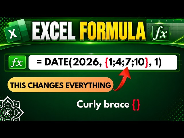 Learn This Powerful Excel Trick in 4 Minutes
