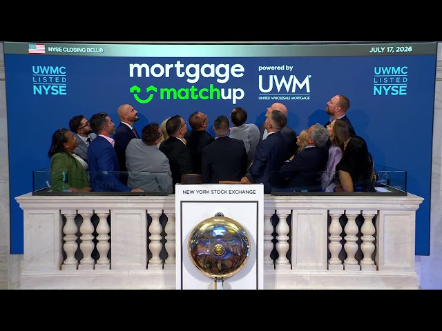 United Wholesale Mortgage (NYSE: UWMC) Rings The Closing Bell®