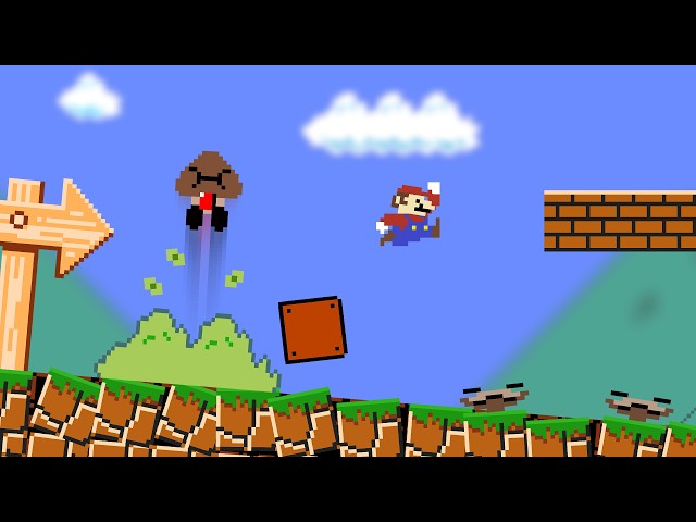 One Mario Jump, Everything Trembles!