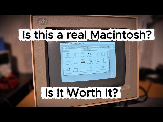 This Macintosh Runs on a $4 Microcontroller
